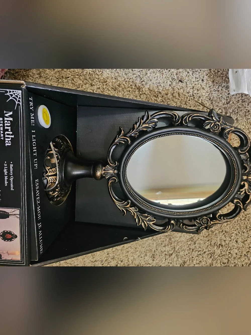 Martha Stewart Led Lighted Mirror  They Are Right Behind You